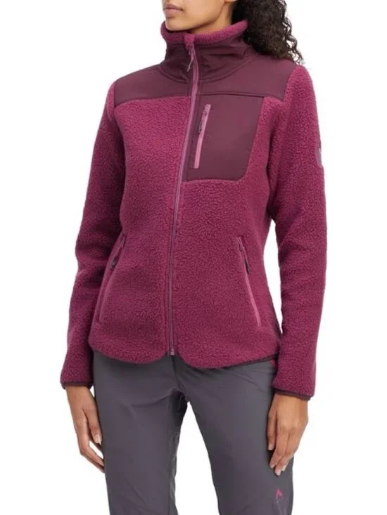 McKINLEY Malla Full-Zip Teddy Fleece Top XS - Picture 1 of 9
